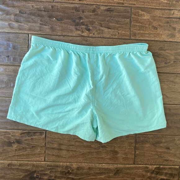 Patagonia Men’s XXL Baggies Shorts Teal Mint Green 4” Hiking Outdoor - Picture 2 of 9